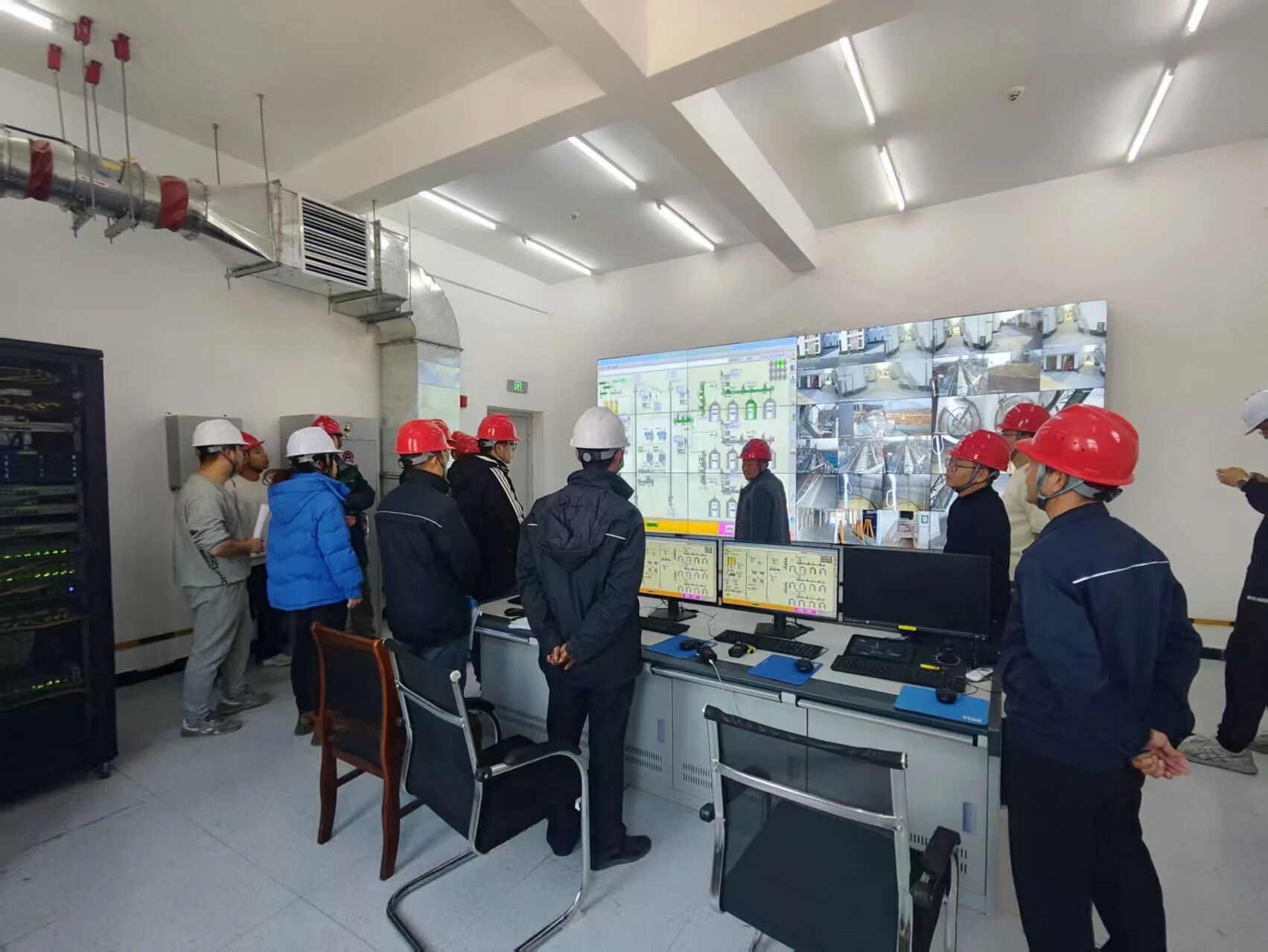 0116聚焦一線 中儲(chǔ)糧寧都直屬庫石上分公司糧食倉儲(chǔ)MEC工程順利完成竣工驗(yàn)收3.jpg